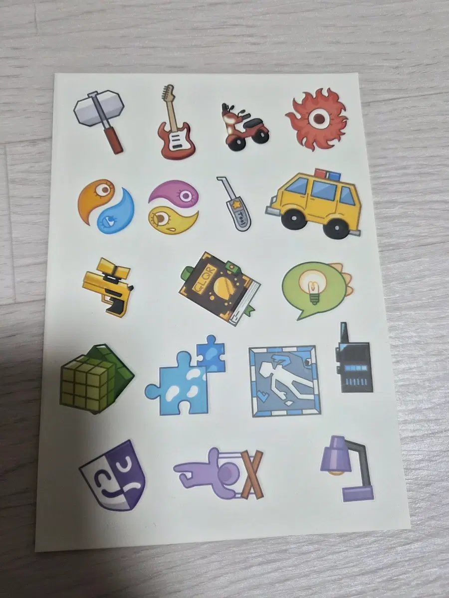 잠뜰 미수반 스티커