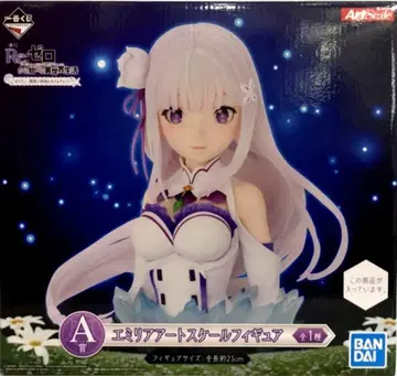 BANDAI SPIRITS 제일복권 Re: 제로에서 시작하는 이세계 생활 - 당신에게, 정령의 축복이 있기를 - A상 에밀리아 아트 스케일 피규어