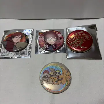 NARUTO 가아라 캔뱃지 세트