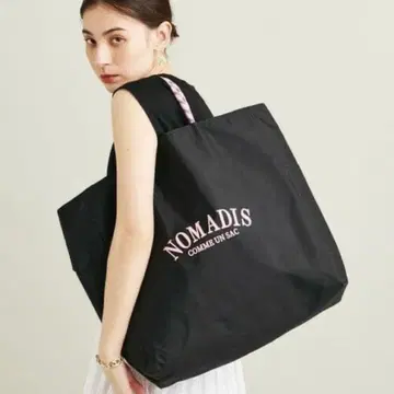 NOMADIS (노마디스) SAC 리버서블 토트백 블랙 x 핑크