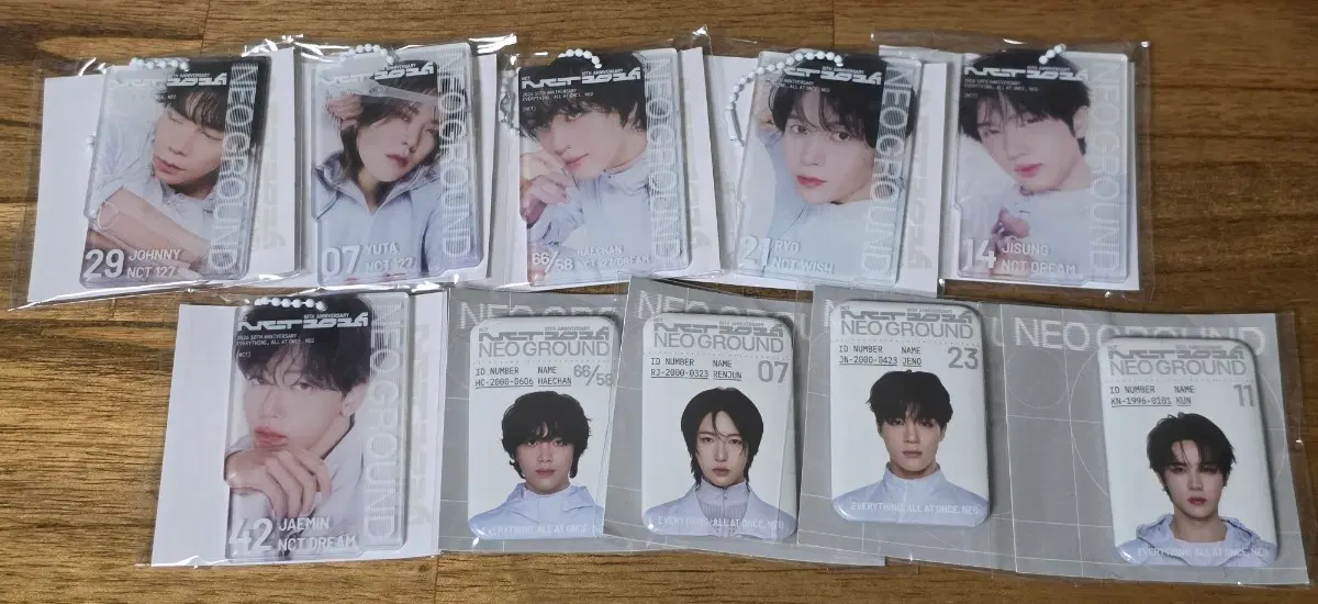 엔시티 10주년 팝업 네오그라운드 가챠 교환