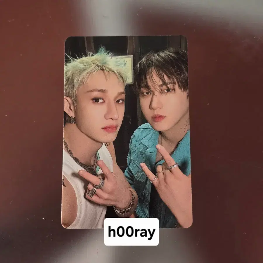 스키즈 디스앤댓 팝업 롱슬리브 유닛 포카 방찬 창빈