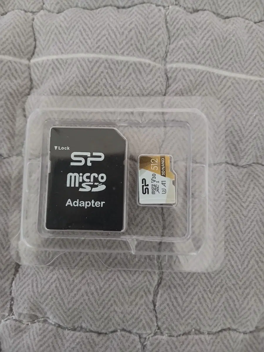 SP 마이크로 SD 카드 512GB + SD 어댑터