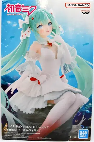 BANDAI SPIRITS BANPRESTO EVOLVE Clearluxe VOCALOID 하츠네 미쿠 클리오네 피규어