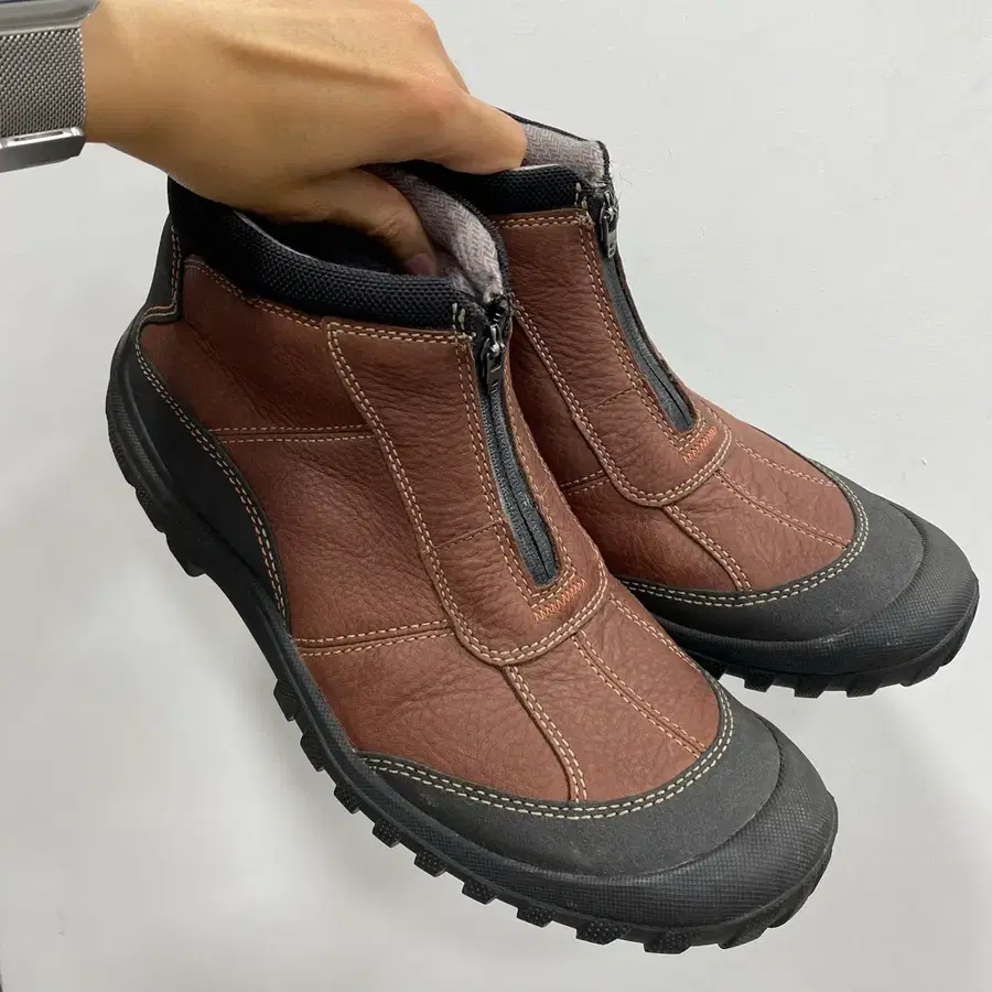 [270~75추천/유일매물] 빈티지 클락스 아르케오 머커집 레더부츠