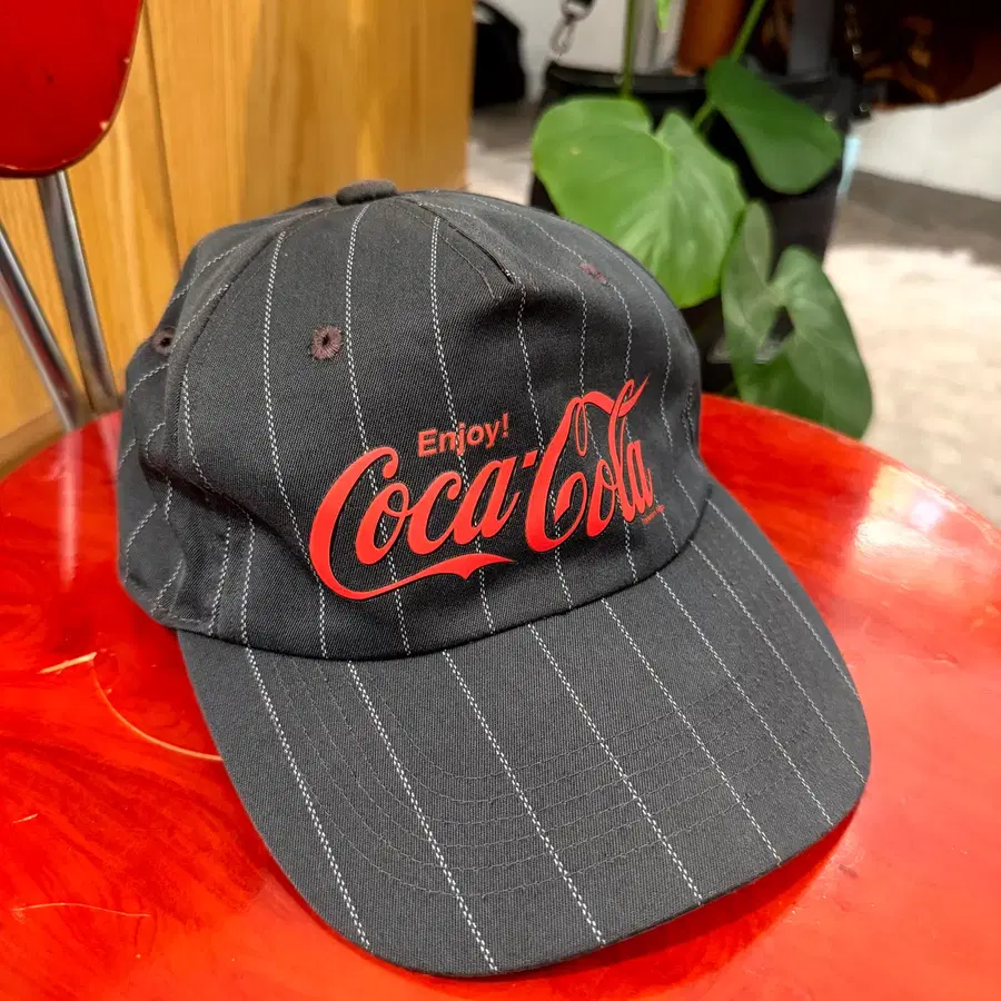00s Coca Cola Pinstripe Cap