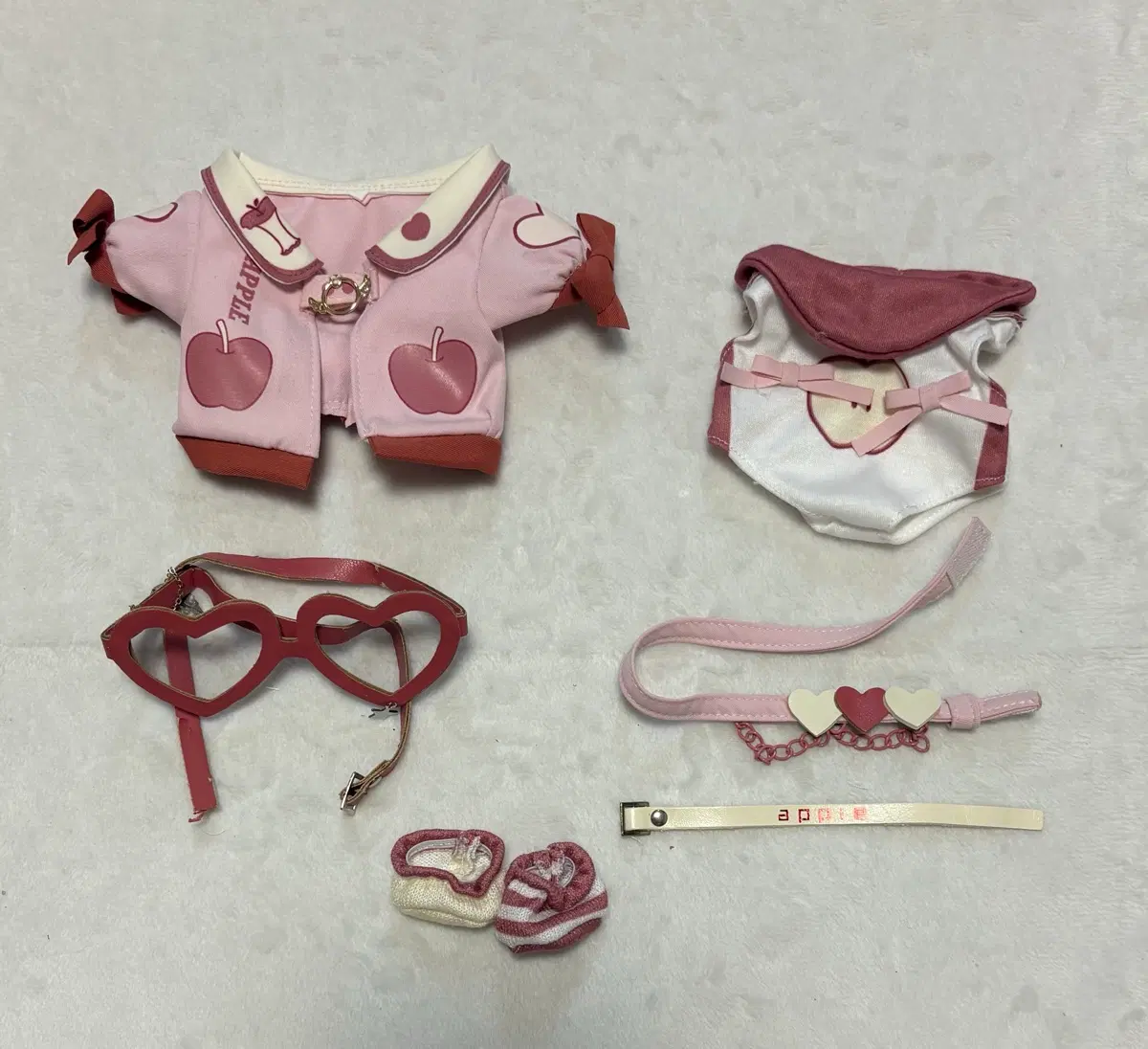 솜옷 무속성 떨옷 인형옷 20cm 원가 이하 급처