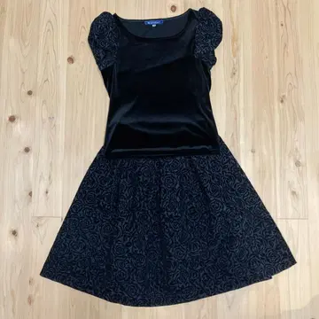 M'S GRACY 셋업 장미 패턴 블랙 40