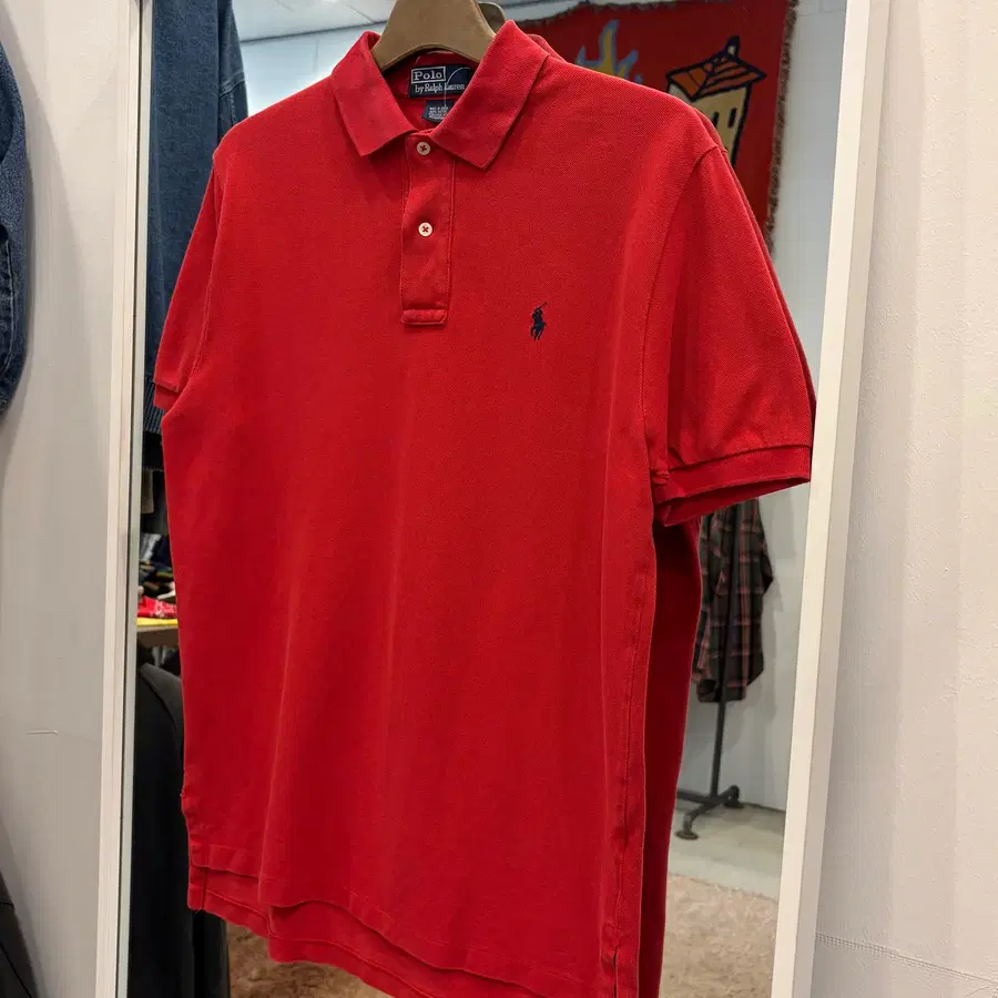 00s Polo ralph lauren 폴로 랄프로렌 pk 반팔 티셔츠 (red)