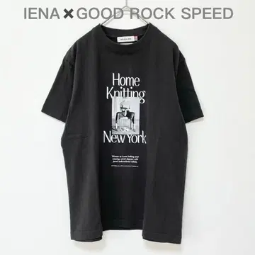 새상품 인기 완판 IENA GOOD ROCK SPEED 콜라보 사진T셔츠