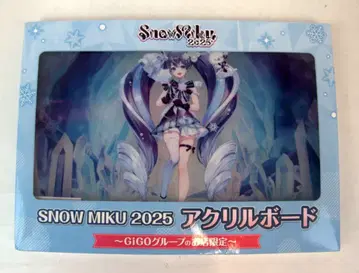 GIGO SNOW MIKU 2025 아크릴 보드