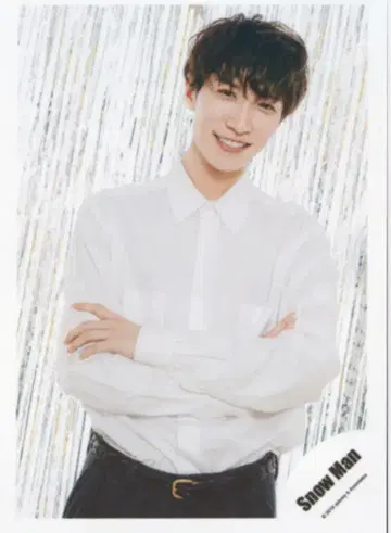 Snow Man 20주년 Greeting Mini Photo Collection 와타나베 쇼타 공식 사진 *1장