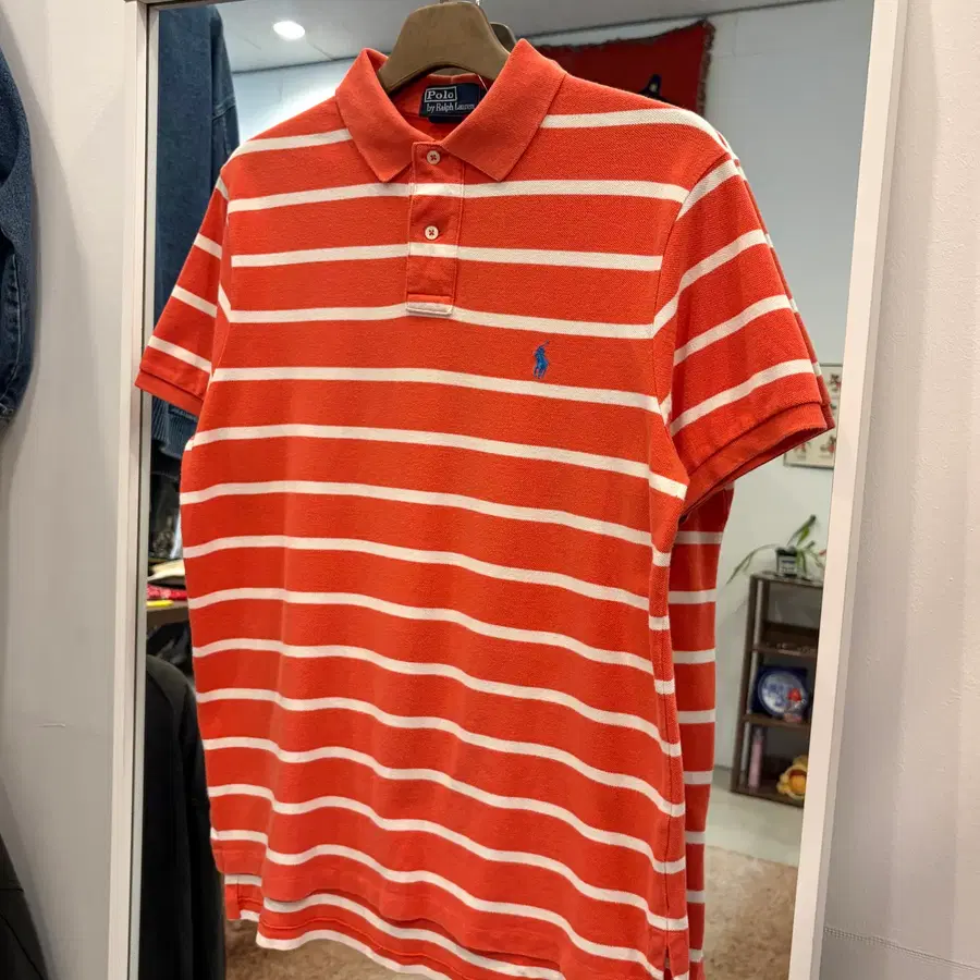 00s Polo ralph lauren 폴로 랄프로렌 스트라이프 pk 반팔 티셔츠
