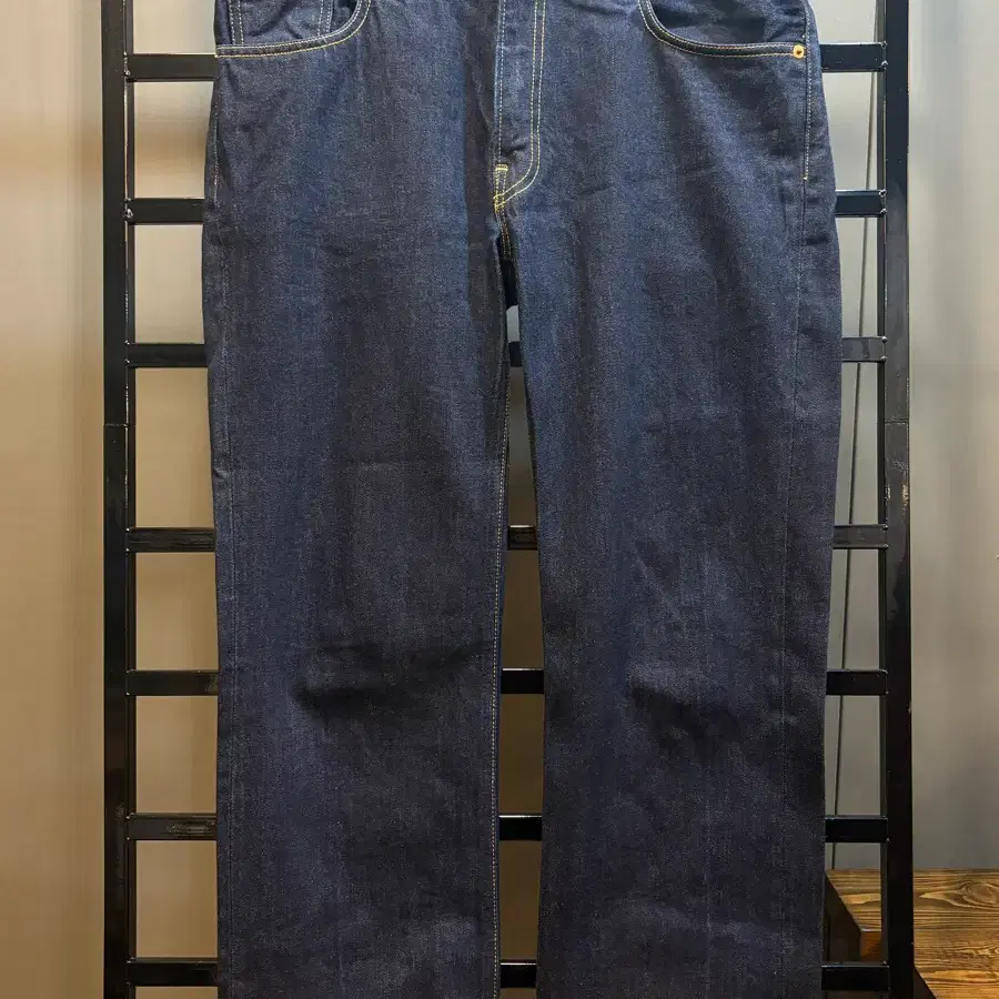 [W34] Levi's 리바이스 502 코튼 100% 생지 인디고 데님 팬츠 남성 3.9