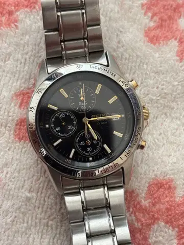 SEIKO 크로노그래프 손목시계 10BAR