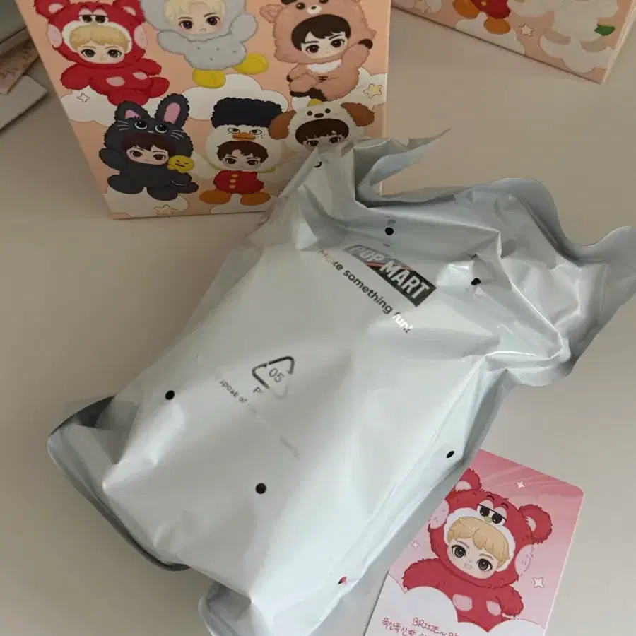 라이즈 팝마트 플러피 키링 리즈코