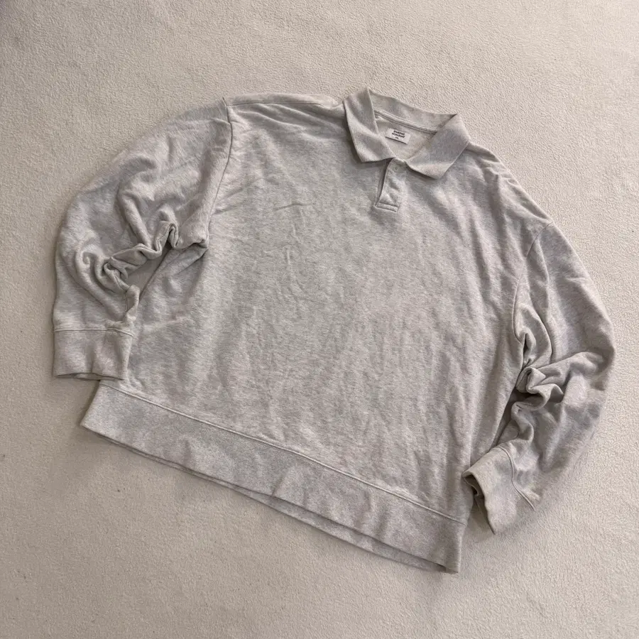 3XL 무신사스탠다드 긴팔 카라티 0805T1