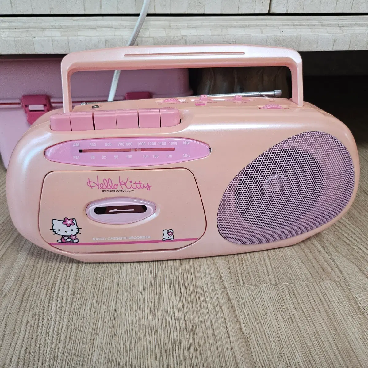 헬로키티 카세트라디오