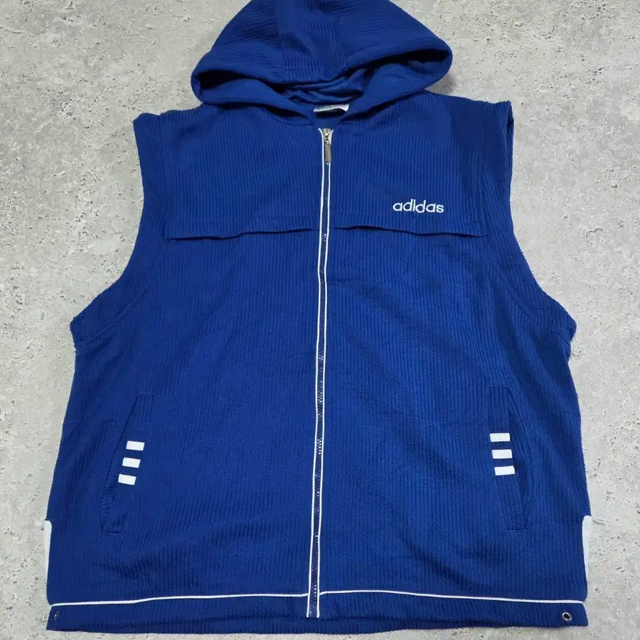90s ADIDAS 후드베스트/107