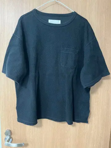 Kelen 포켓 부착 T셔츠 블랙