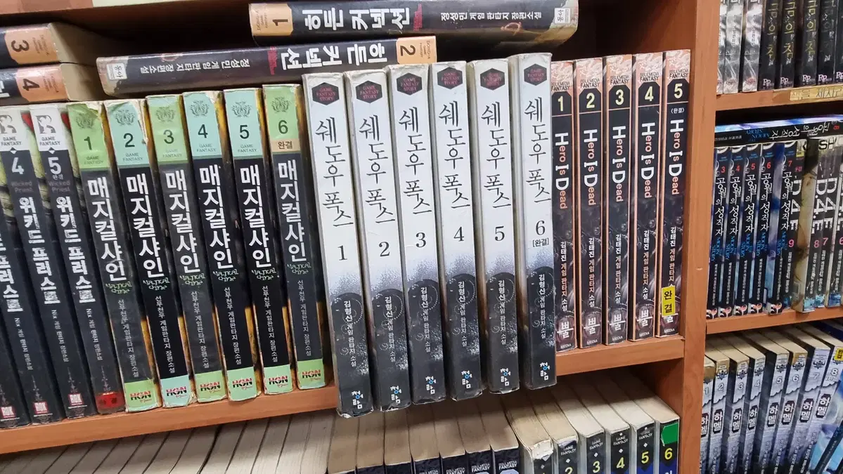 쉐도우폭스 1-6 완 김형신 게임 판타지 소설