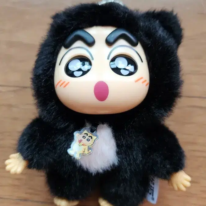 짱구 블랙 베어 인형 키링