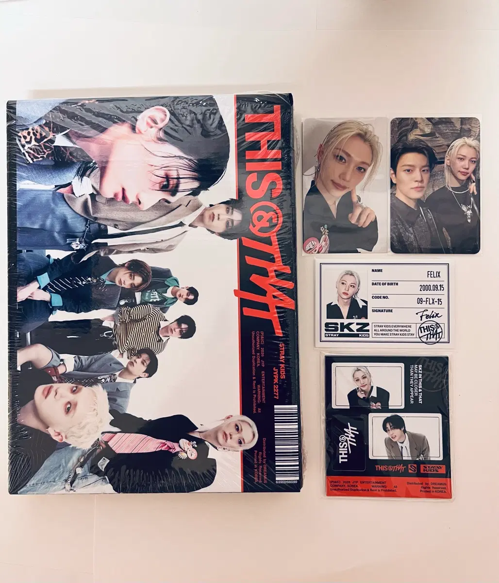 필릭스/스트레이키즈 THIS&THAT THIS ver. 필릭스세트