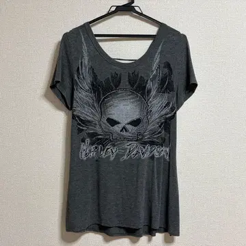 Harley-Davidson 스컬 큐빅 티셔츠