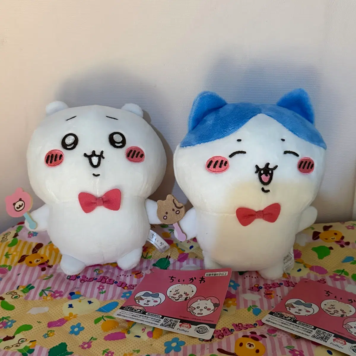 리본 치이카와/하치와레 누이 인형 새상품