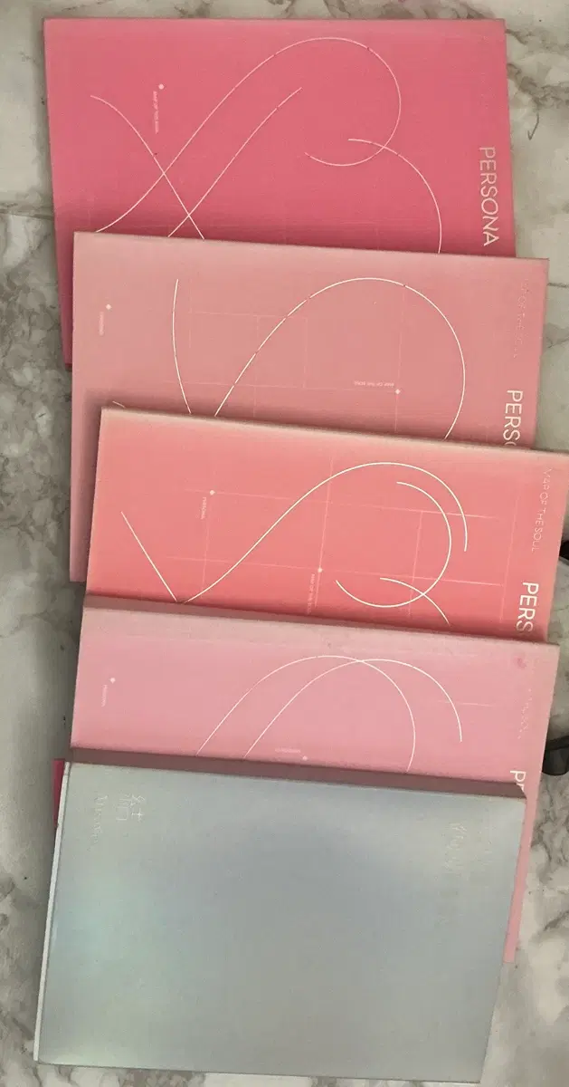 방탄소년단 MAP OF THE SOUL PERSONA 앨범 4종 세트