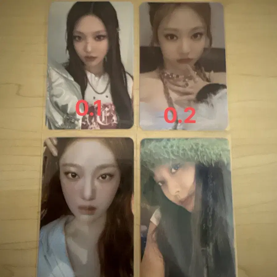 에스파 닝닝 포카 마이월드스파이씨