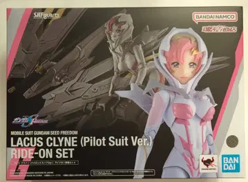 BANDAI SPIRITS S.H.Figuarts 기동전사 건담 SEED FREEDOM 라크스 클라인 (파일럿 수트 Ver.) 라이드온 재현 세트