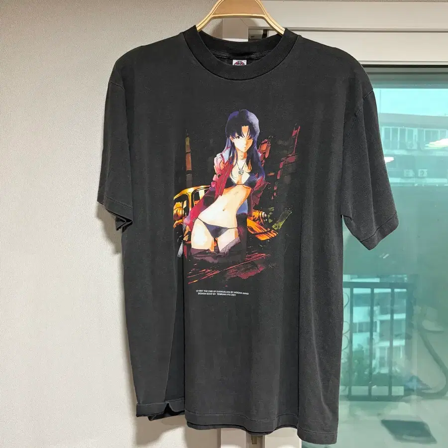 에반게리온 미사토 부틀렉 애니티셔츠