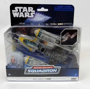 JAZWARES 시리즈 4 / 마이크로 갤럭시 스쿼드론 골드 리더스 Y-WING 0083