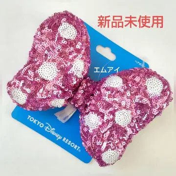디즈니 머리끈 미니 리본 스쿨백 미니 머리끈 미니 리본