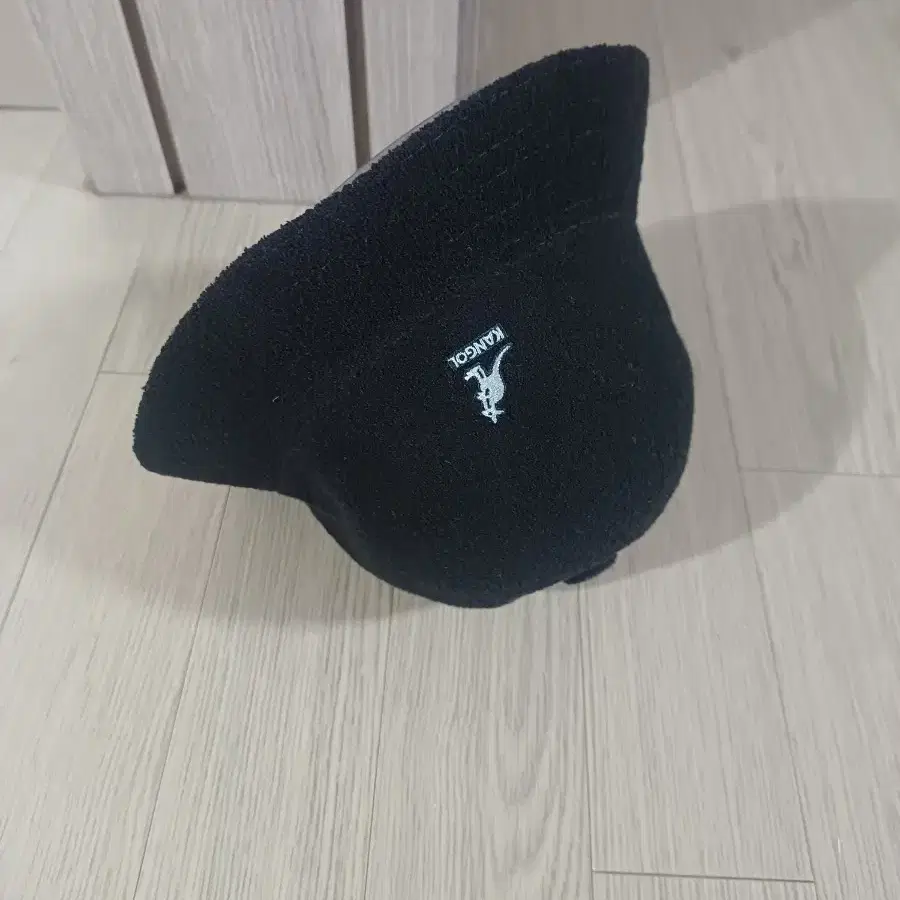캉골 벙거지 모자 블랙 M