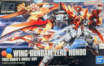 BANDAI SPIRITS HG BUILD FIGHTERS 윙건담 제로 염/반다이남코판