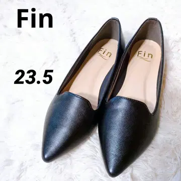 핀 핀 스틸레토 로퍼 플랫 펌프스 저반발 23.5