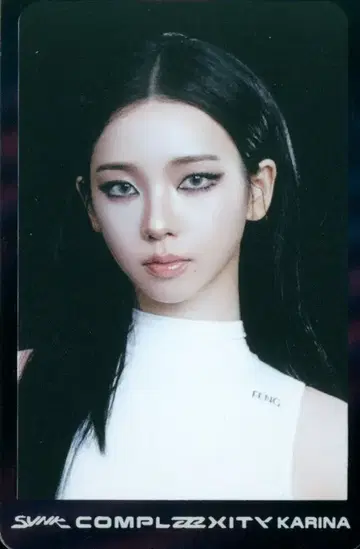 aespa 랜덤 트레이딩 카드 카리나 2026 싱크: 컴플렉시티 MD 컨셉