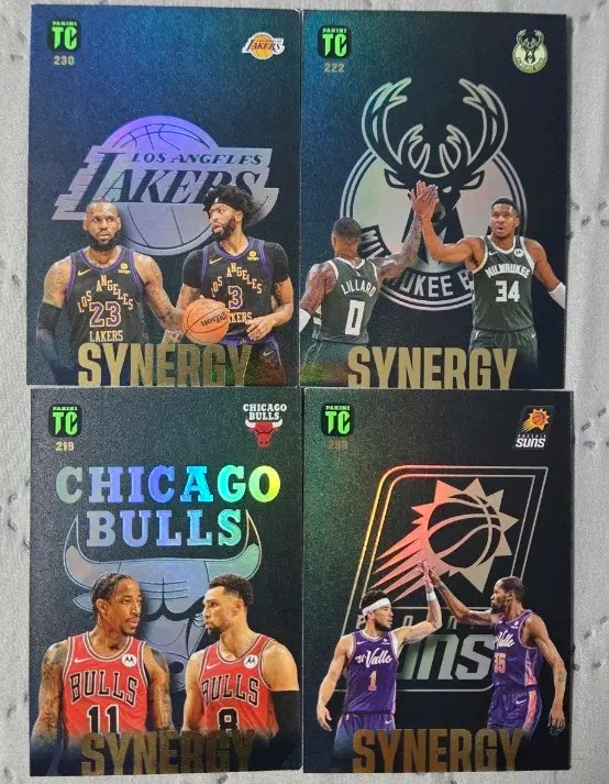 2023 파니니 NBA 농구 카드 4장 세트