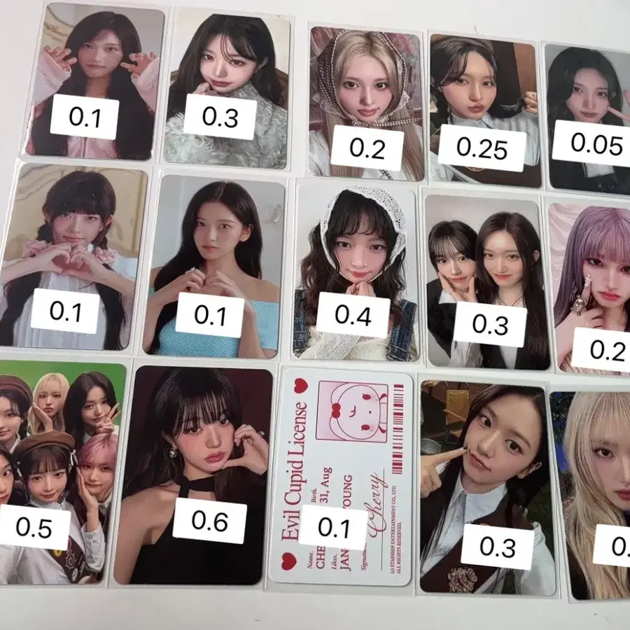 급처) 아이브 포카 싸게 판매합니다!
