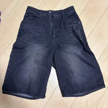 데님 숏팬츠