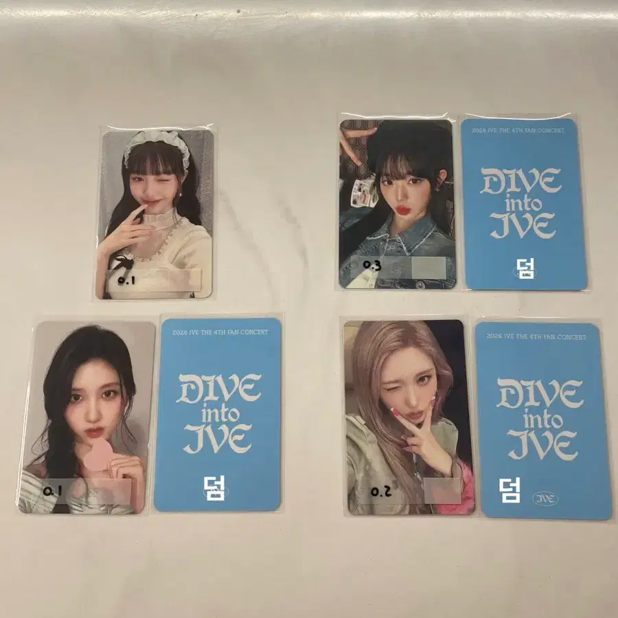 아이브 포카 판매 가을&원영