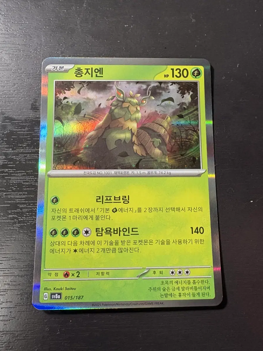 포켓몬카드 총지엔 R
