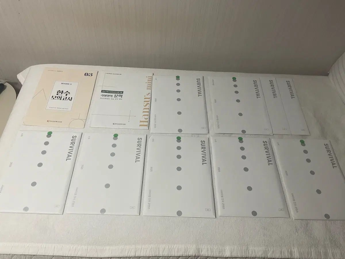 시대인재 서바이벌 수학 콘탠츠 + 국어 모의고사 일괄