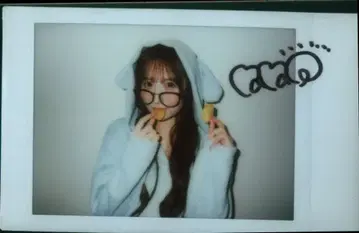 CANDY TUNE 오가와 나나코 폴라로이드 4 친필 사인 포함
