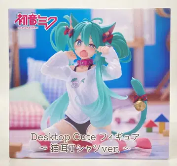 다이토 Desktop Cute 피규어 하츠네 미쿠 ~고양이 귀 T셔츠 ver~