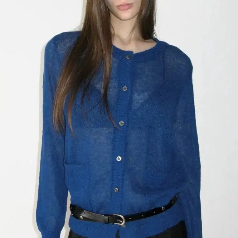 썬번프로젝트 MOHAIR SHEER CARDIGAN