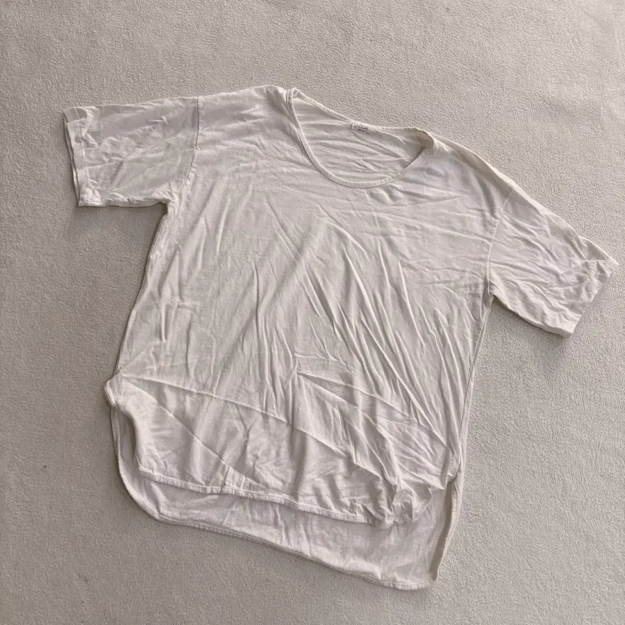 실측확인 빈티지 반팔 티 0714T1