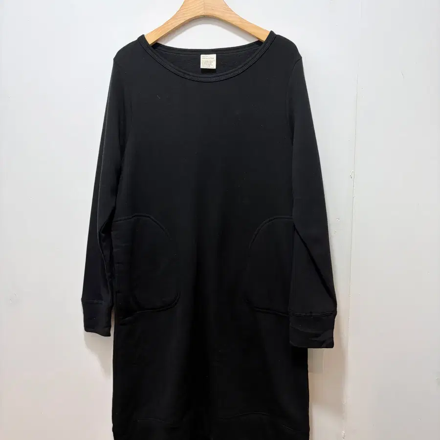 Japan brand 기모 포켓 스웨트 원피스 (여성L)